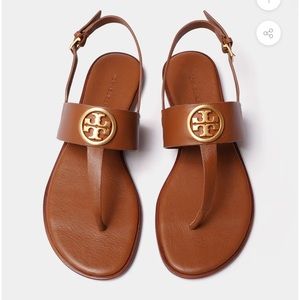 Tory Burch Flat thong sandal leather